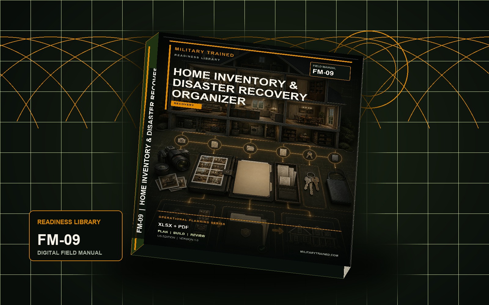 Cover of Home Inventory & Disaster Recovery Organizer