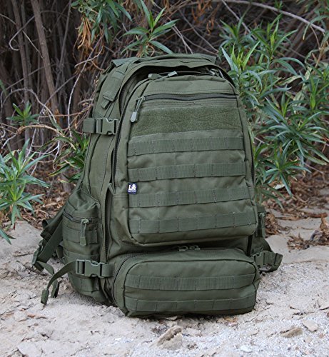 Military & Navy Backpack with Hydration Pocket