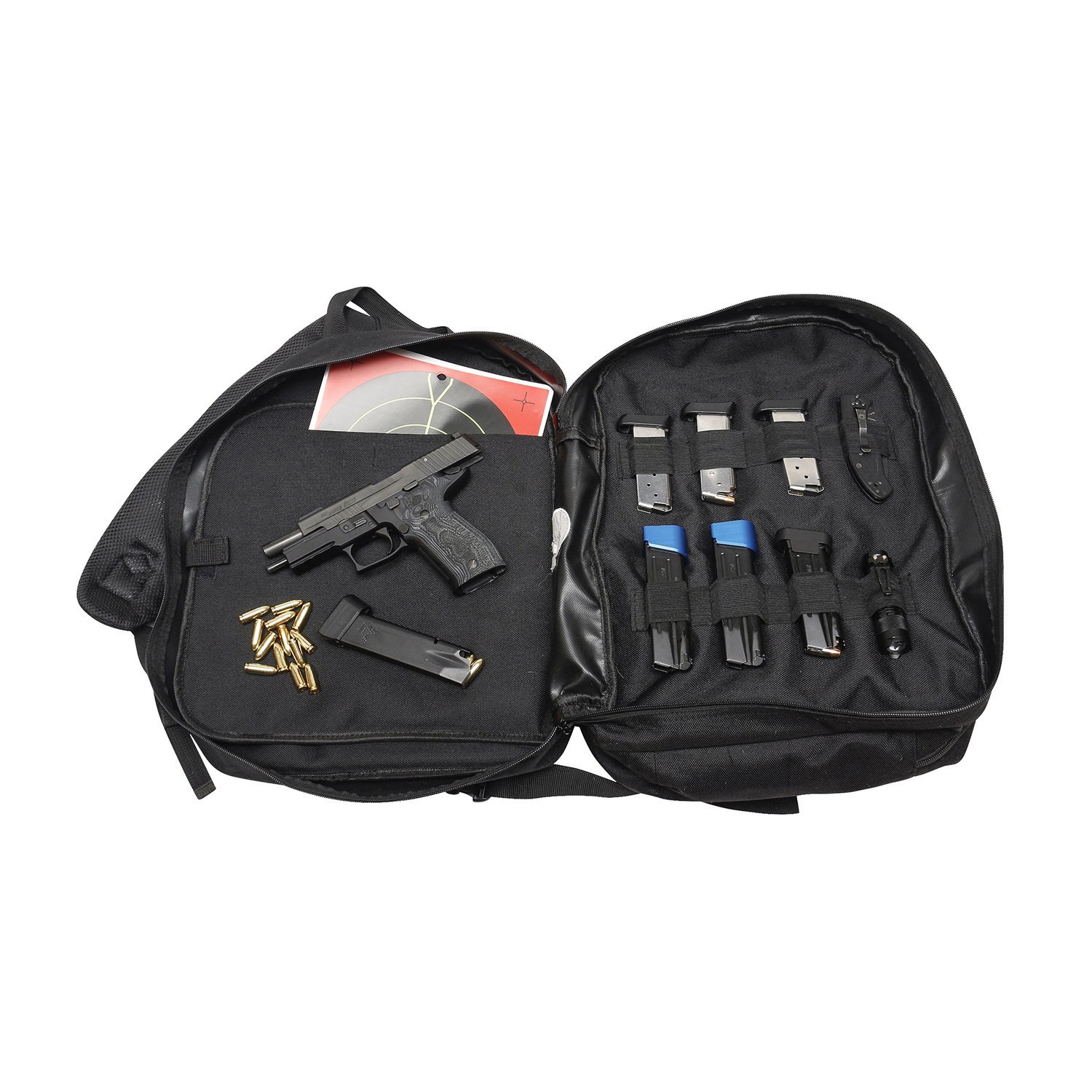 Molle Tactical Ammo Bag with Sling Back