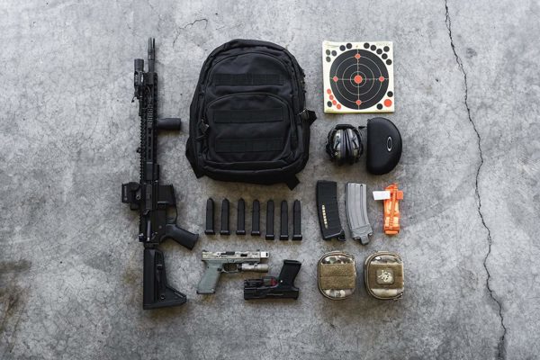 Molle Tactical Ammo Bag with Sling Back