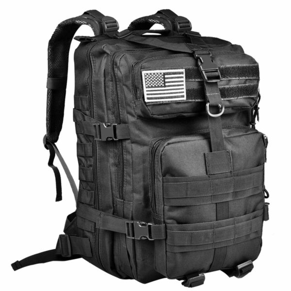 Navy, Army & Military Tactical Molle Backpack for Survival, Hunting & Hiking