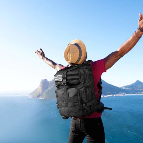 Navy, Army & Military Tactical Molle Backpack for Survival, Hunting & Hiking