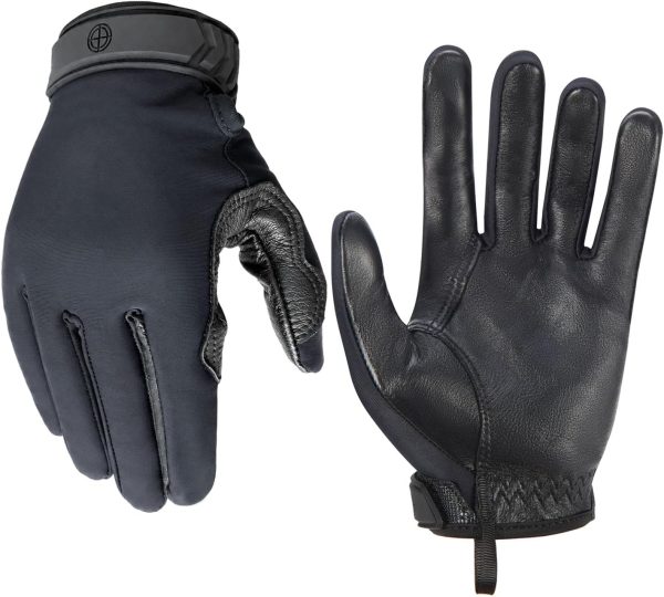 Patrol Tactical Gloves – Goatskin Palm, Touchscreen Compatible, Lightweight