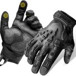 Tactical Gloves – TPR Impact Protection, Kevlar-Lined, Full Finger